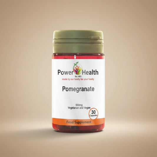Power Health Pomegranate 500mg 30 Tablets Bottle