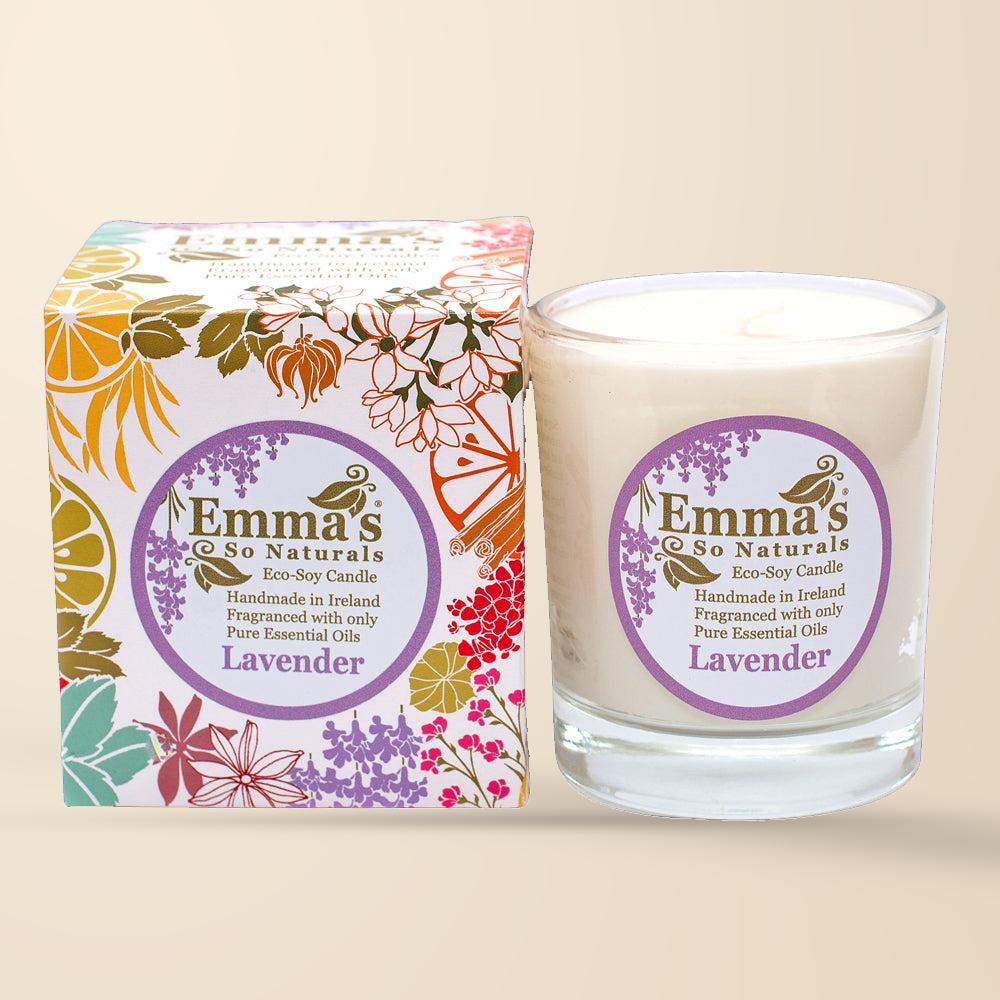 Emma’s So Naturals Lavender Eco Soy Candle – 50 Hours