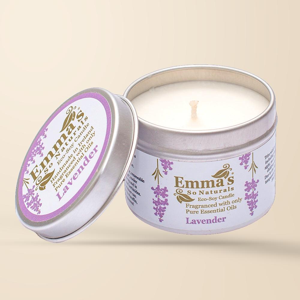 Emma’s So Naturals Lavender Eco Soy Candle – 20 Hours