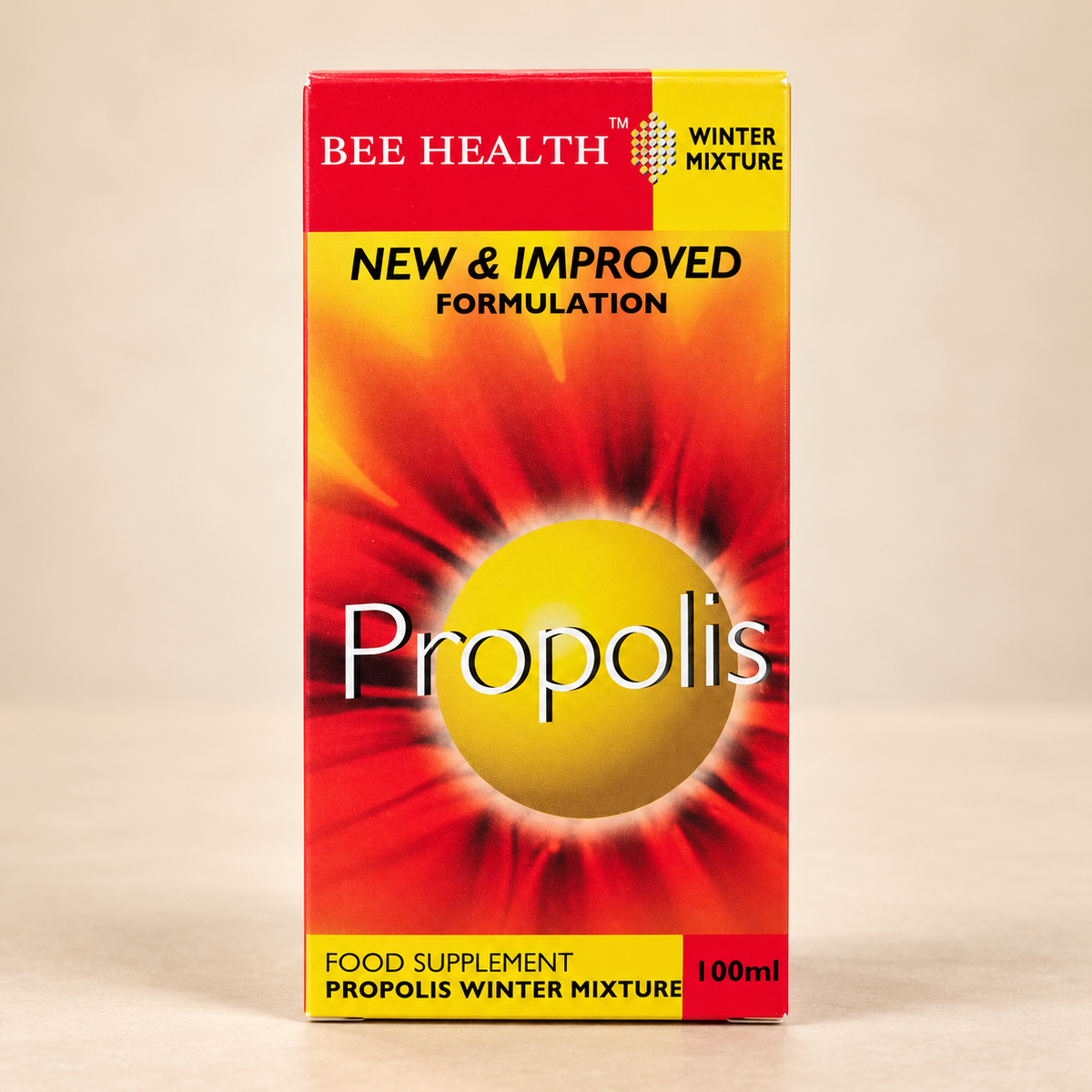 Bee Health Propolis Winter Mixture 100ml – front packaging