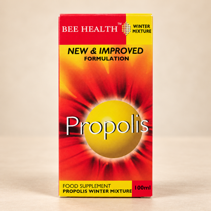 Bee Health Propolis Winter Mixture 100ml – front packaging