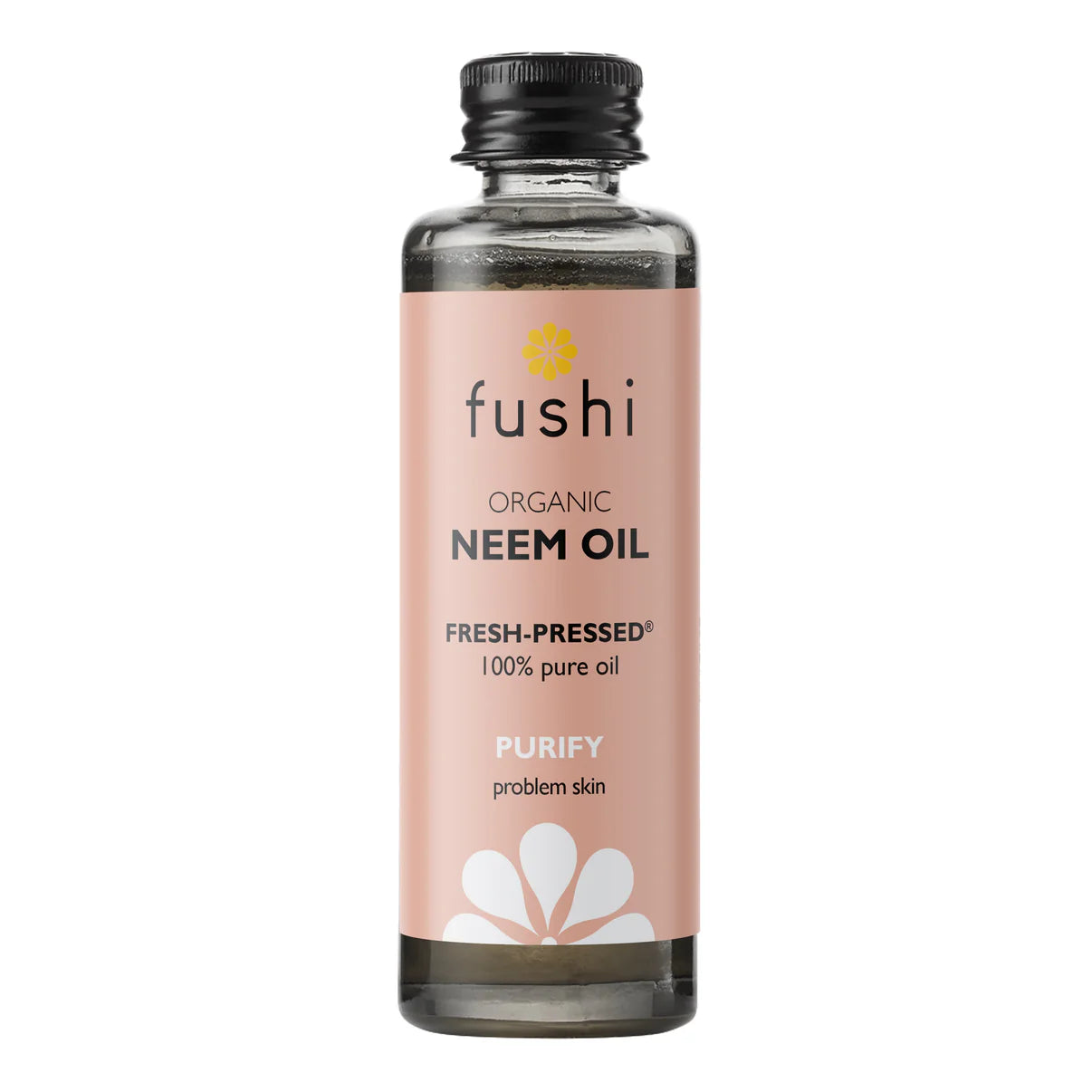Fushi Neem Oil Virgin – Organic, Cold-Pressed for Skin & Hair – 50ml