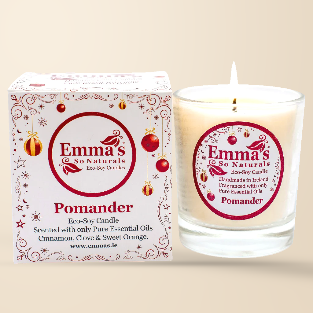 Emma’s So Naturals Pomander Eco Soy Candle – 50 Hours