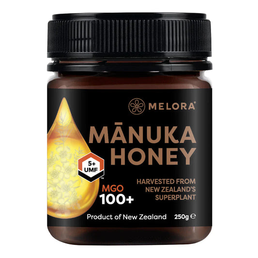 Melora Manuka Honey 100+ MGO UMF5+ – 250g | Buy in Ireland