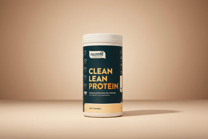 Nuzest Just Natural Clean Lean Protein 1kg – Front of Tub