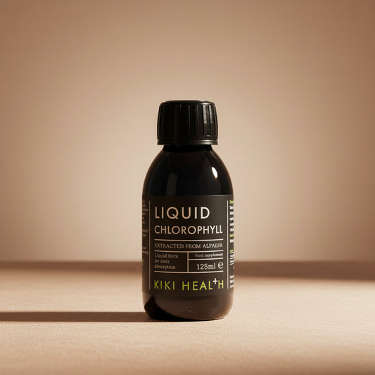 Alfalfa chlorophyll liquid supplement