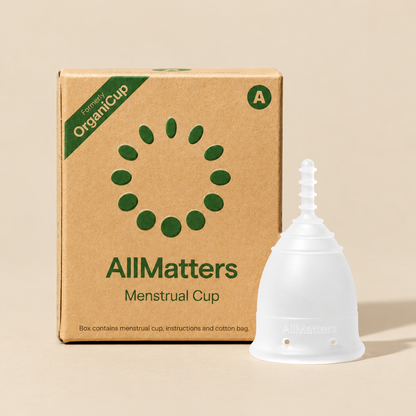 AllMatters OrganiCup Reusable Menstrual Cup – Size A – cup detail