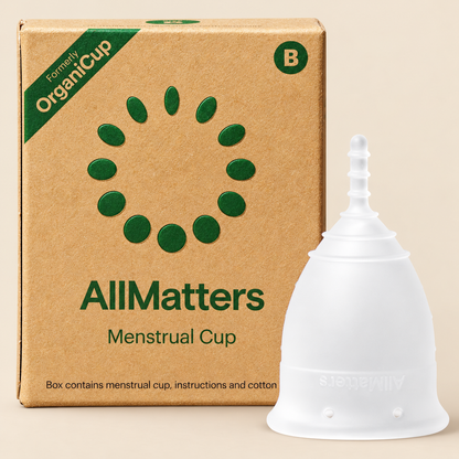 AllMatters OrganiCup Reusable Menstrual Cup – Size B – hero
