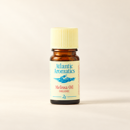 Atlantic Aromatics Organic Melissa Essential Oil 2g bottle