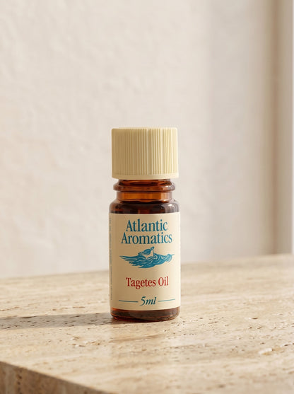 Atlantic Aromatics Tagetes Essential Oil – 5ml — bottle front