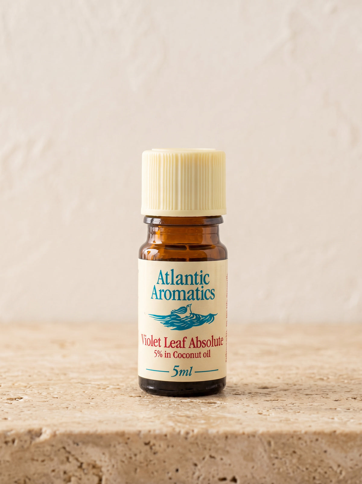 Atlantic Aromatics Violet Leaf Absolute 5% in Coconut Oil – 5ml — bottle front