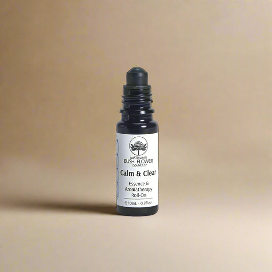 Australian Bush Calm & Clear Essence Roll-On 10ml natural aromatherapy