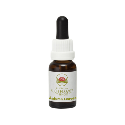 Australian Bush Flower autumn leaves 15ml — original manufacturer bottle photograph