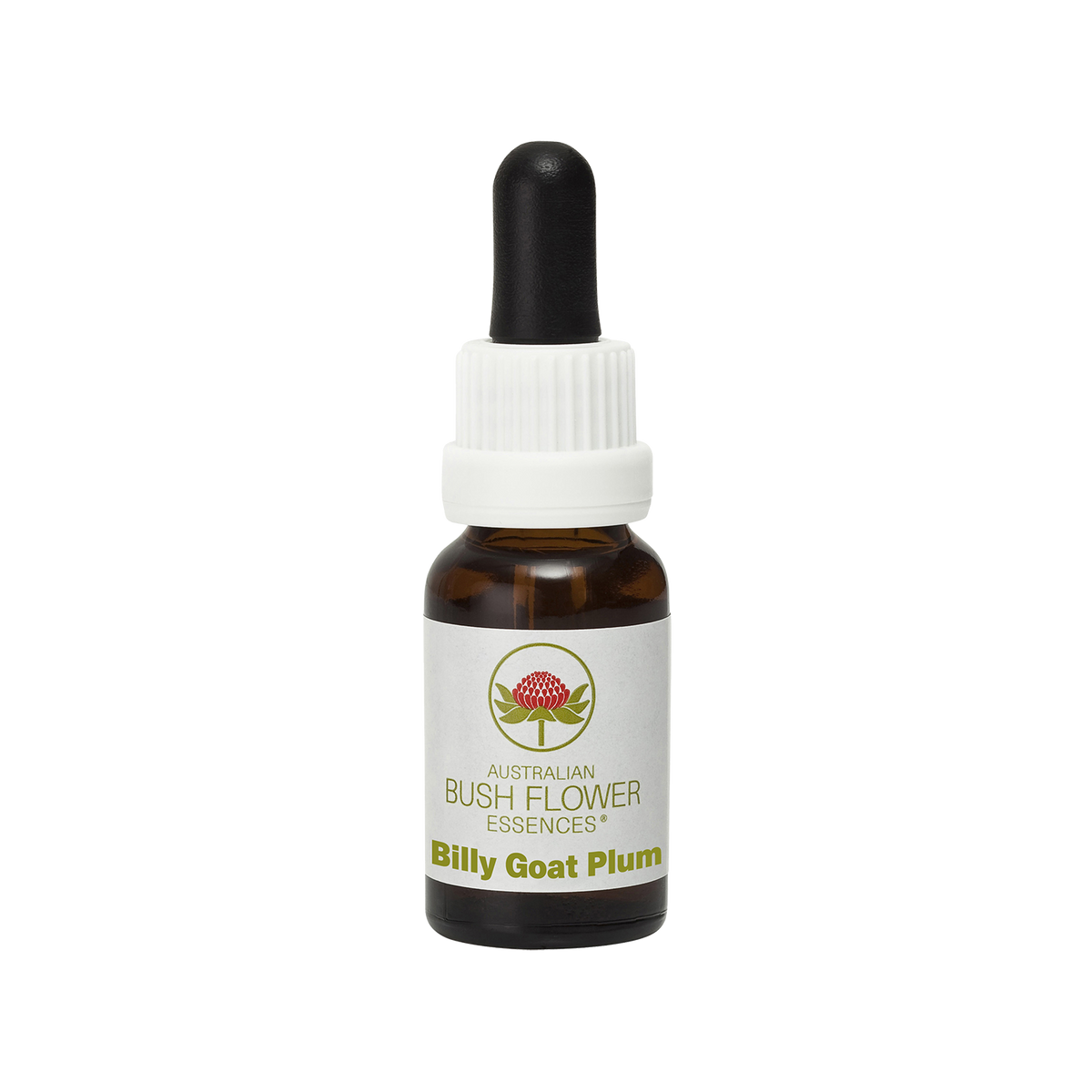 Australian Bush Flower billy goat plum 15ml — original manufacturer packaging photograph