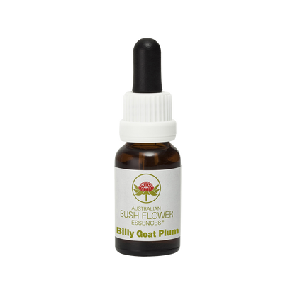 Australian Bush Flower billy goat plum 15ml — original manufacturer packaging photograph