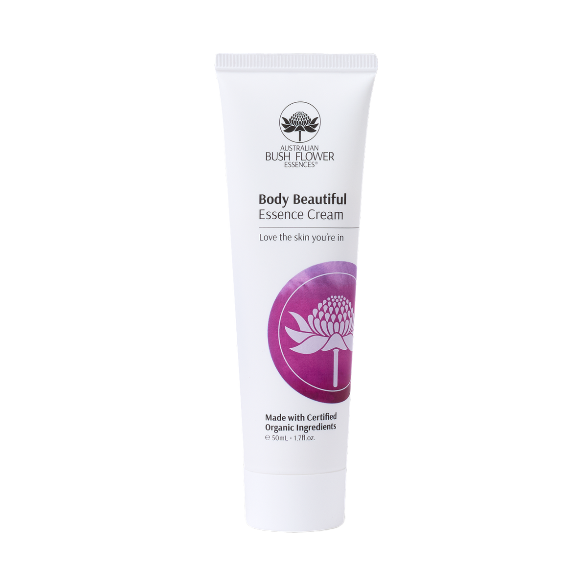 Australian Bush Flower body beautiful cream 50ml — original manufacturer packaging photograph