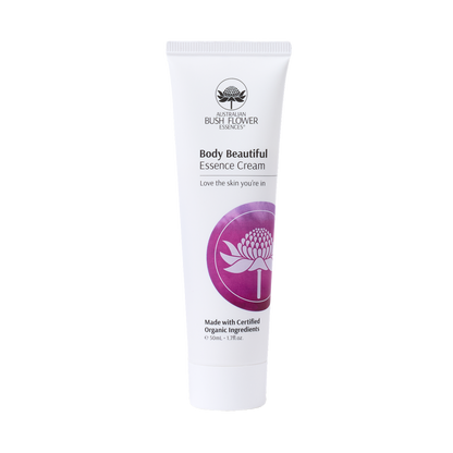 Australian Bush Flower body beautiful cream 50ml — original manufacturer packaging photograph