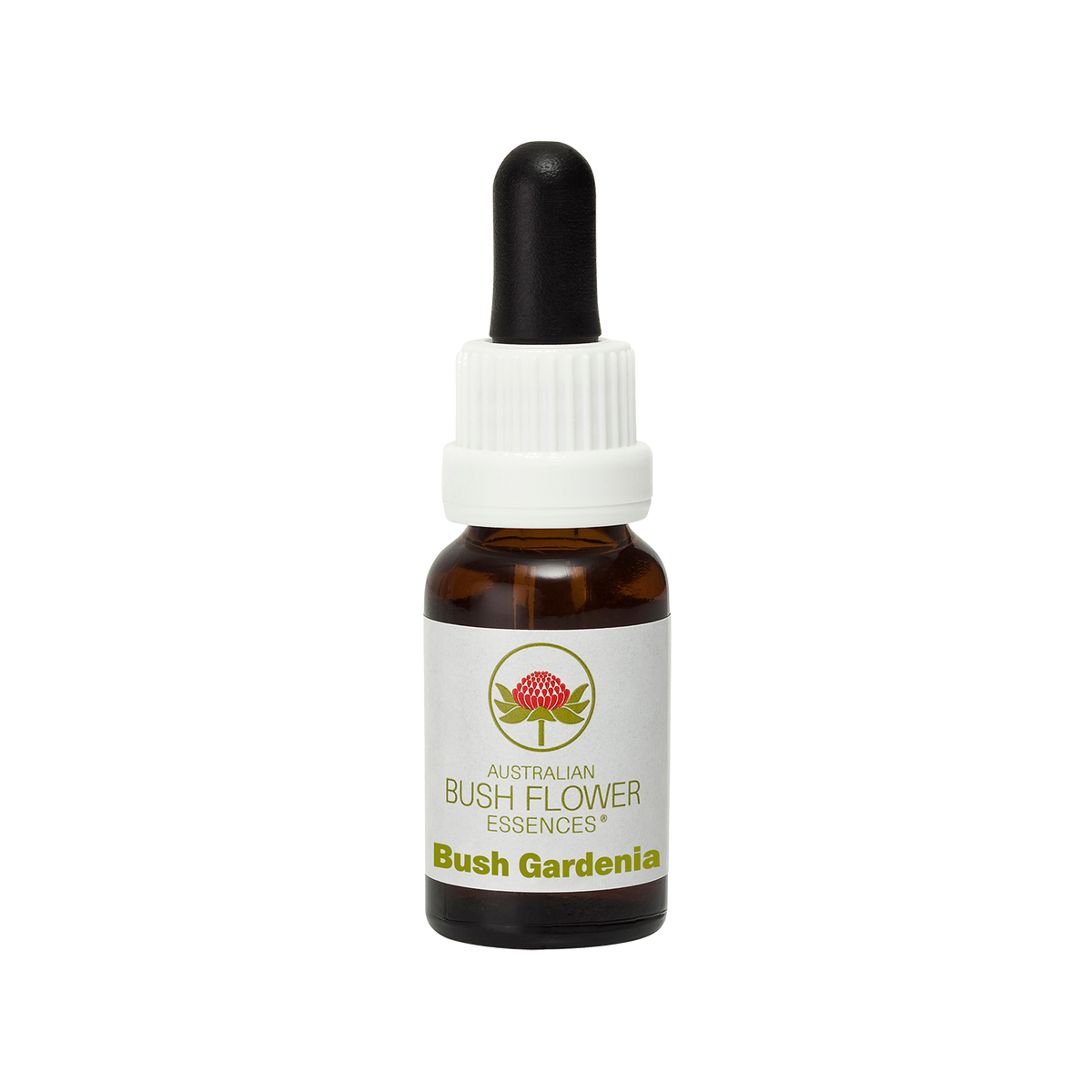 Australian Bush Flower bush gardenia 15ml — original manufacturer bottle photograph