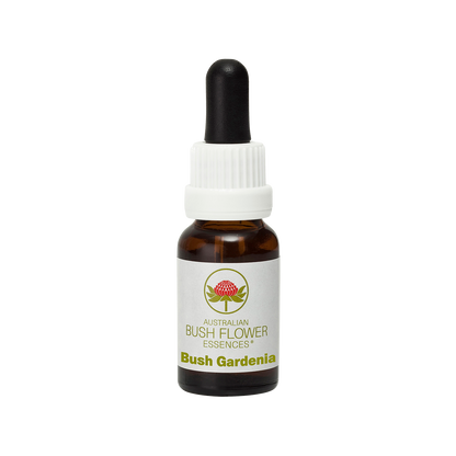 Australian Bush Flower bush gardenia 15ml — original manufacturer bottle photograph