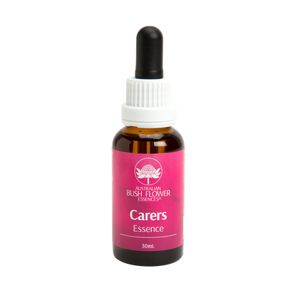 Australian Bush Flower Carers Essence Drops – 30ml — original manufacturer bottle photograph