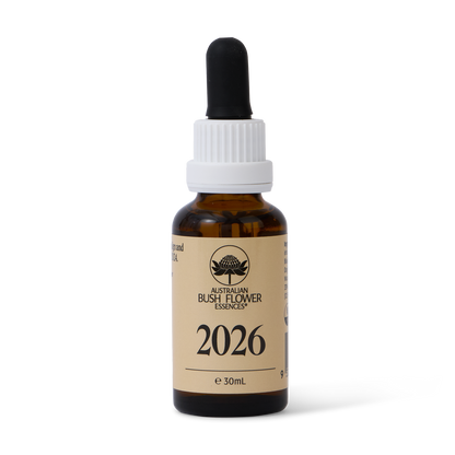 Australian Bush Flower Essences 2026 Essence Drops – 30ml — original manufacturer bottle photograph
