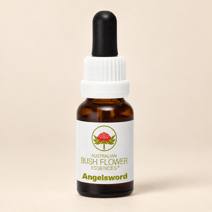 Australian Bush Flower Essences Angelsword Stock Essence – 15ml — bottle front