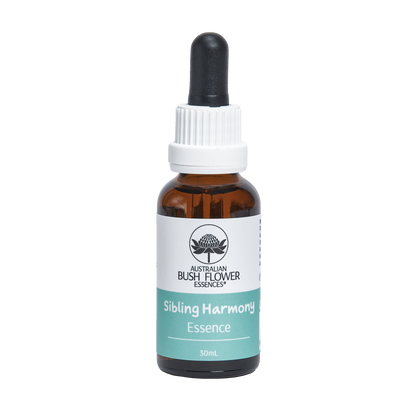Australian Bush Flower sibling harmony 30ml — original manufacturer bottle photograph