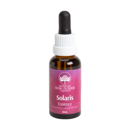 Australian Bush Flower solaris 30ml — original manufacturer bottle photograph