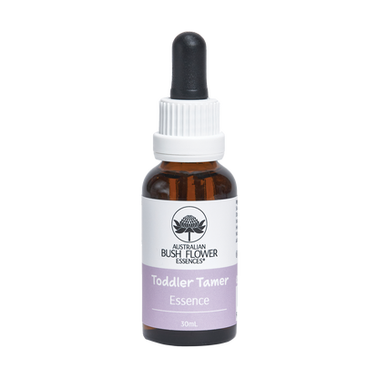 Australian Bush Flower toddler tamer 30ml — original manufacturer bottle photograph