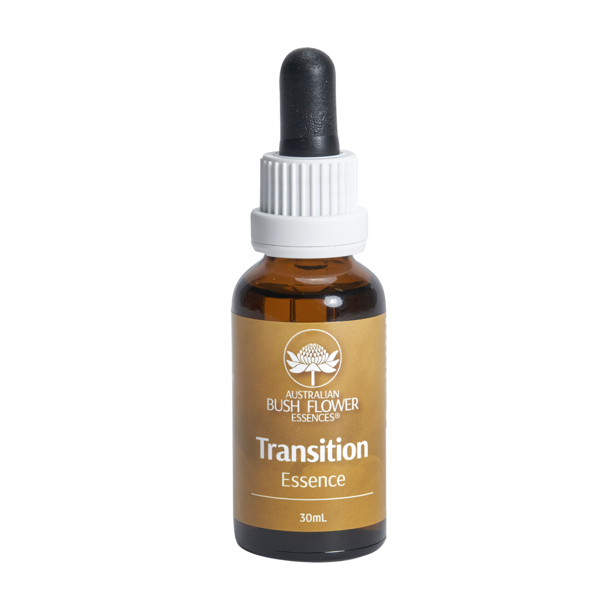 Australian Bush Flower transition 30ml — original manufacturer bottle photograph