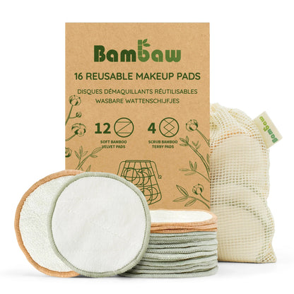 Bambaw Reusable Makeup Remover Pads – 16 pads — original supplier photograph