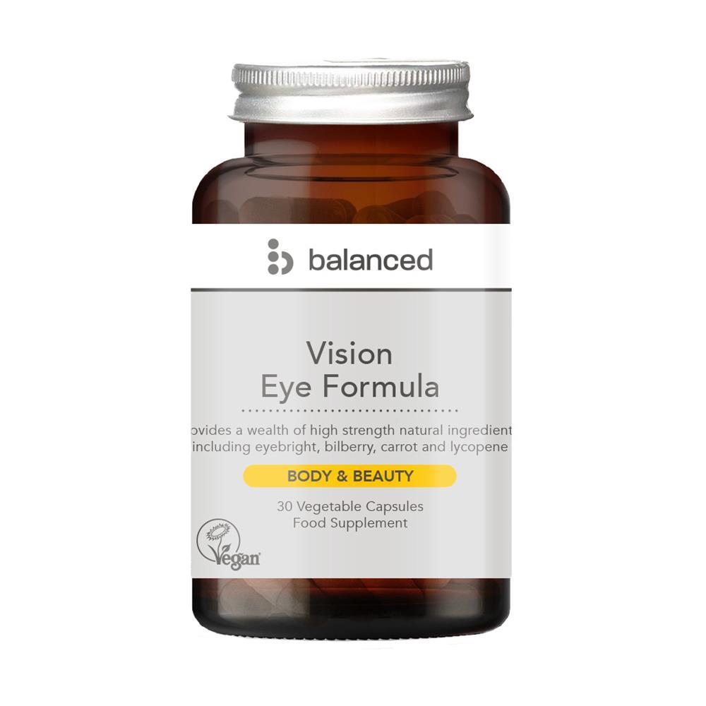 Balanced Vision Eye Formula – 30 capsules — original manufacturer product photo