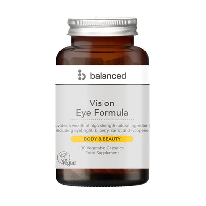 Balanced Vision Eye Formula – 30 capsules — original manufacturer product photo