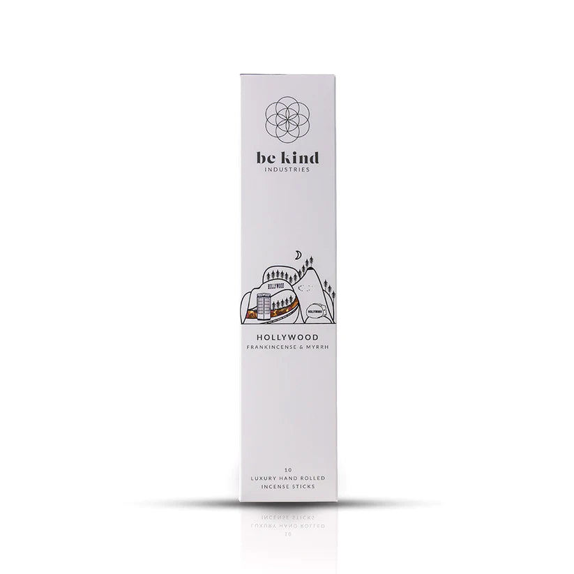 Be Kind Hollywood Frankincense & Myrrh Incense – 10 Sticks — original supplier photograph