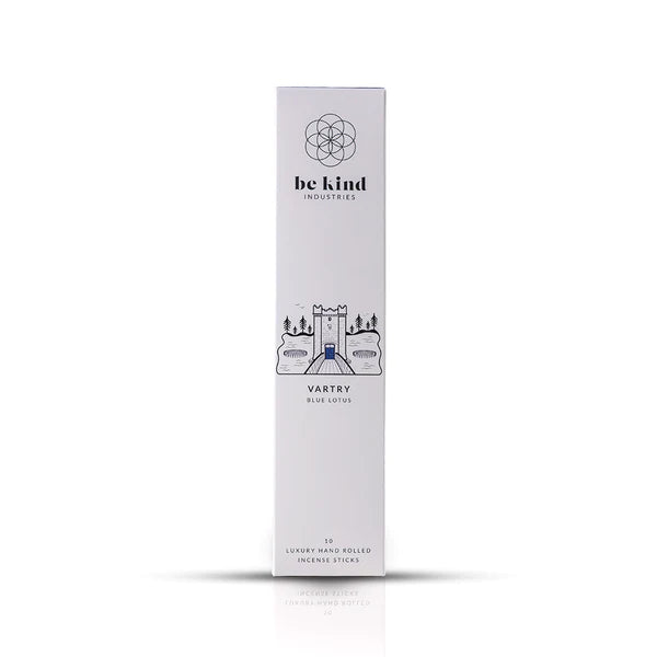 Be Kind Vartry Blue Lotus Incense – 10 Sticks — original product photograph