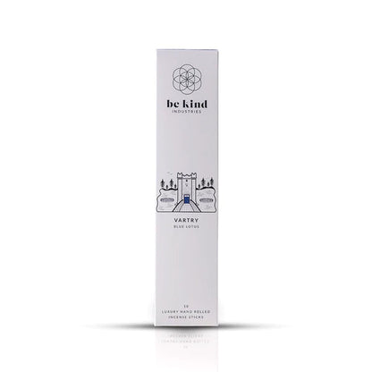 Be Kind Vartry Blue Lotus Incense – 10 Sticks — original product photograph