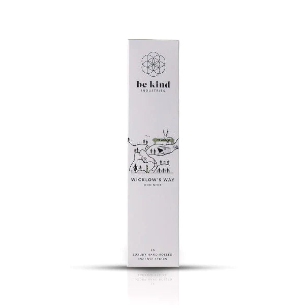 Be Kind Wicklow’s Way Oud Noir Incense – 10 Sticks — original product photograph