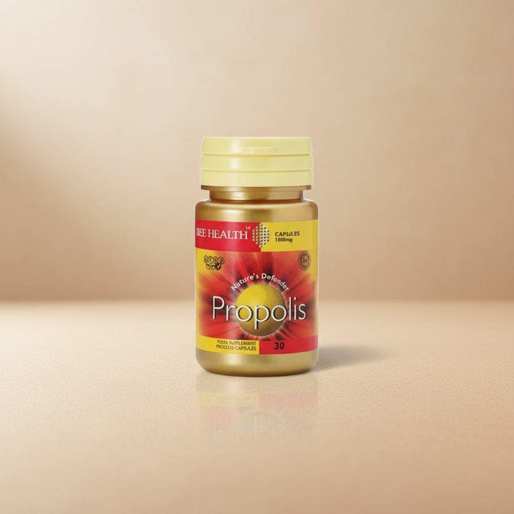 BEE Health Propolis 1000mg 90 Capsules Bottle