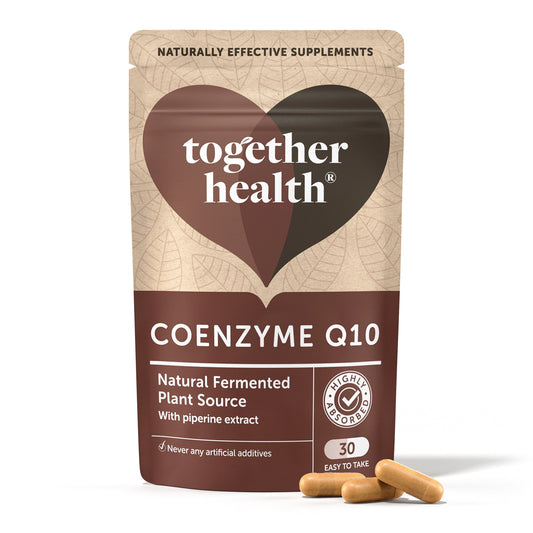 Bio-CoQ10 Food Supplement 30 Capsules front packaging.