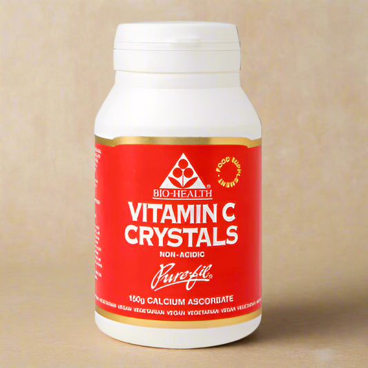 Biohealth Buffered Vitamin C Crystals 150g non-acidic vitamin C powder