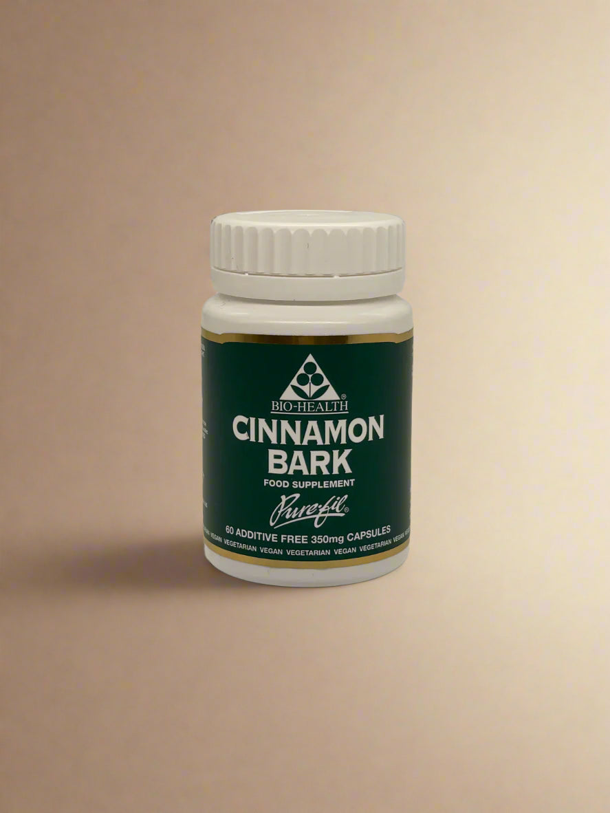 Biohealth Cinnamon Bark 350mg 60 Capsules natural herbal supplement
