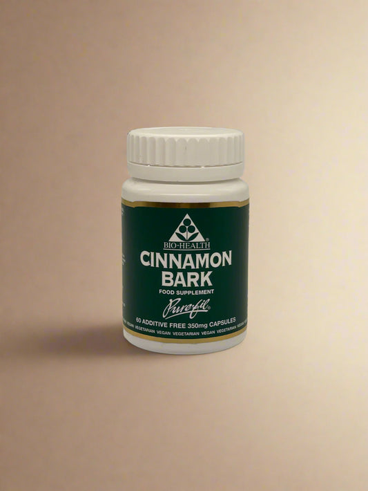 Biohealth Cinnamon Bark 350mg 60 Capsules natural herbal supplement