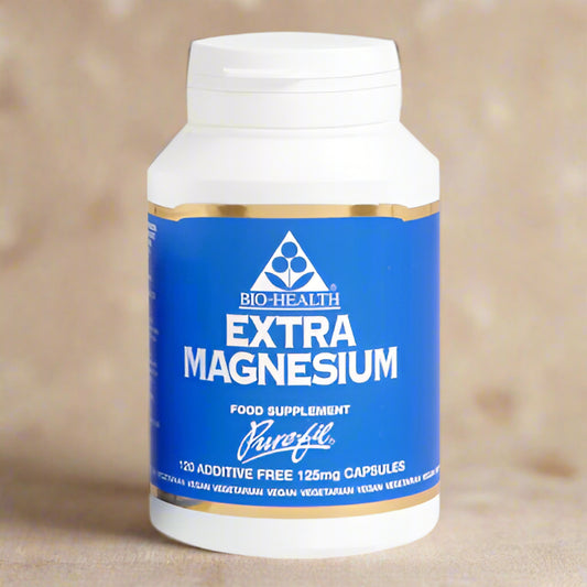 Biohealth Extra Magnesium 120 Capsules additive-free magnesium supplement