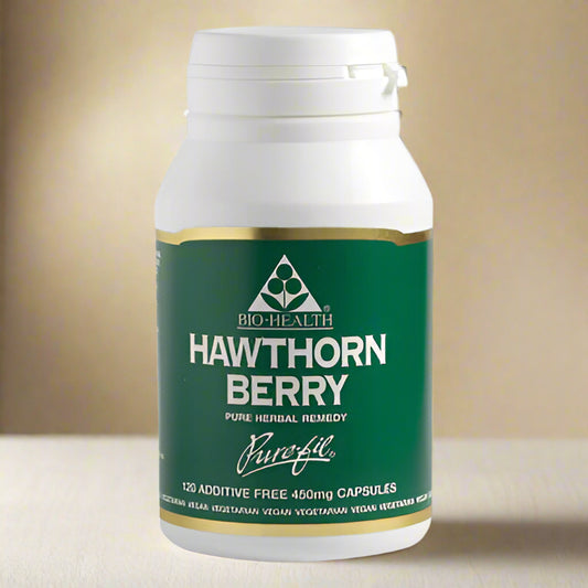 Biohealth Hawthorn Berry 120 Capsules natural herbal supplement
