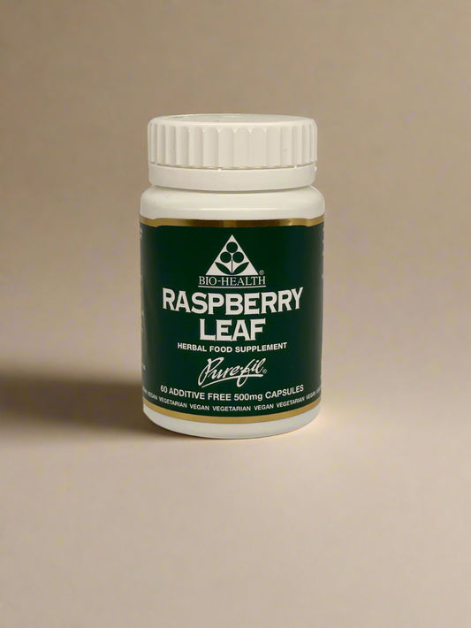 Biohealth Raspberry Leaf Extract 60 Capsules natural herbal supplement