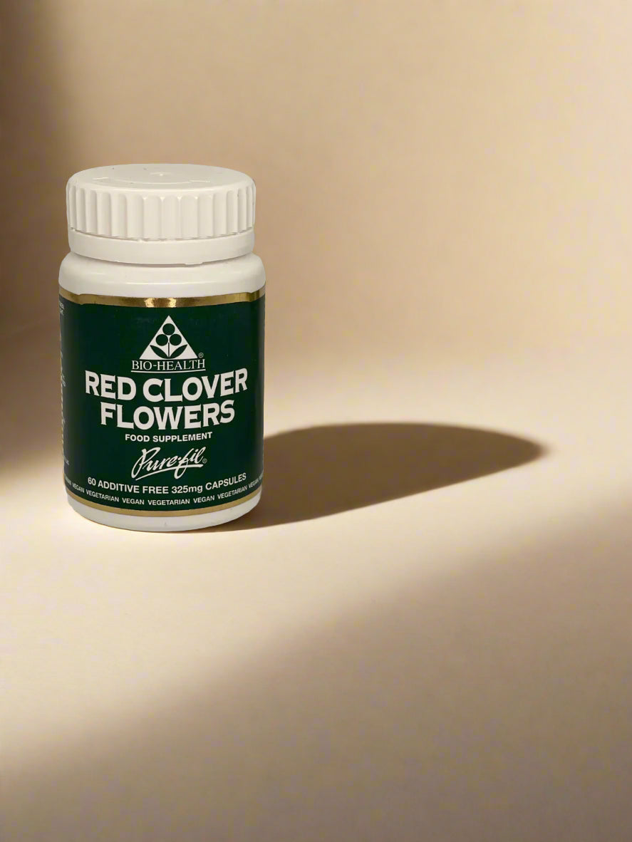 Biohealth Red Clover Flowers 325mg 60 Capsules natural supplement