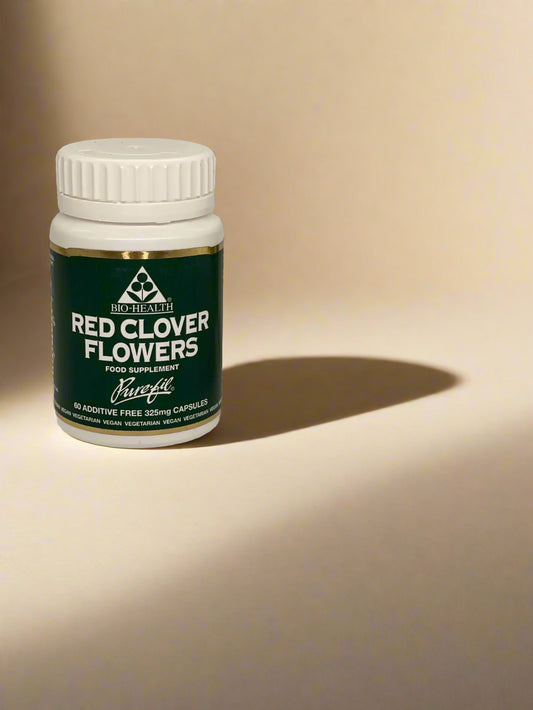 Biohealth Red Clover Flowers 325mg 60 Capsules natural supplement