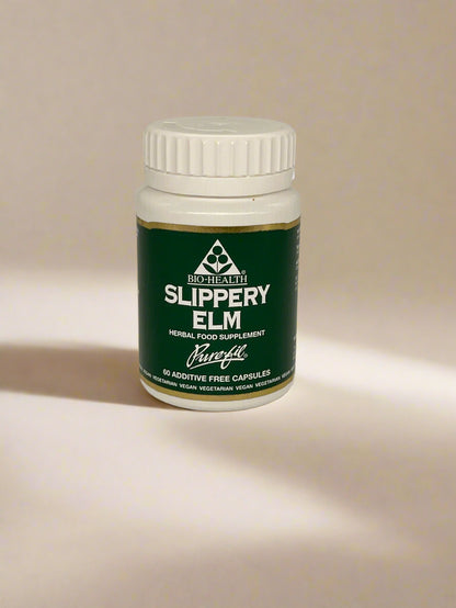 Biohealth Slippery Elm 300mg 60 Capsules natural bark supplement