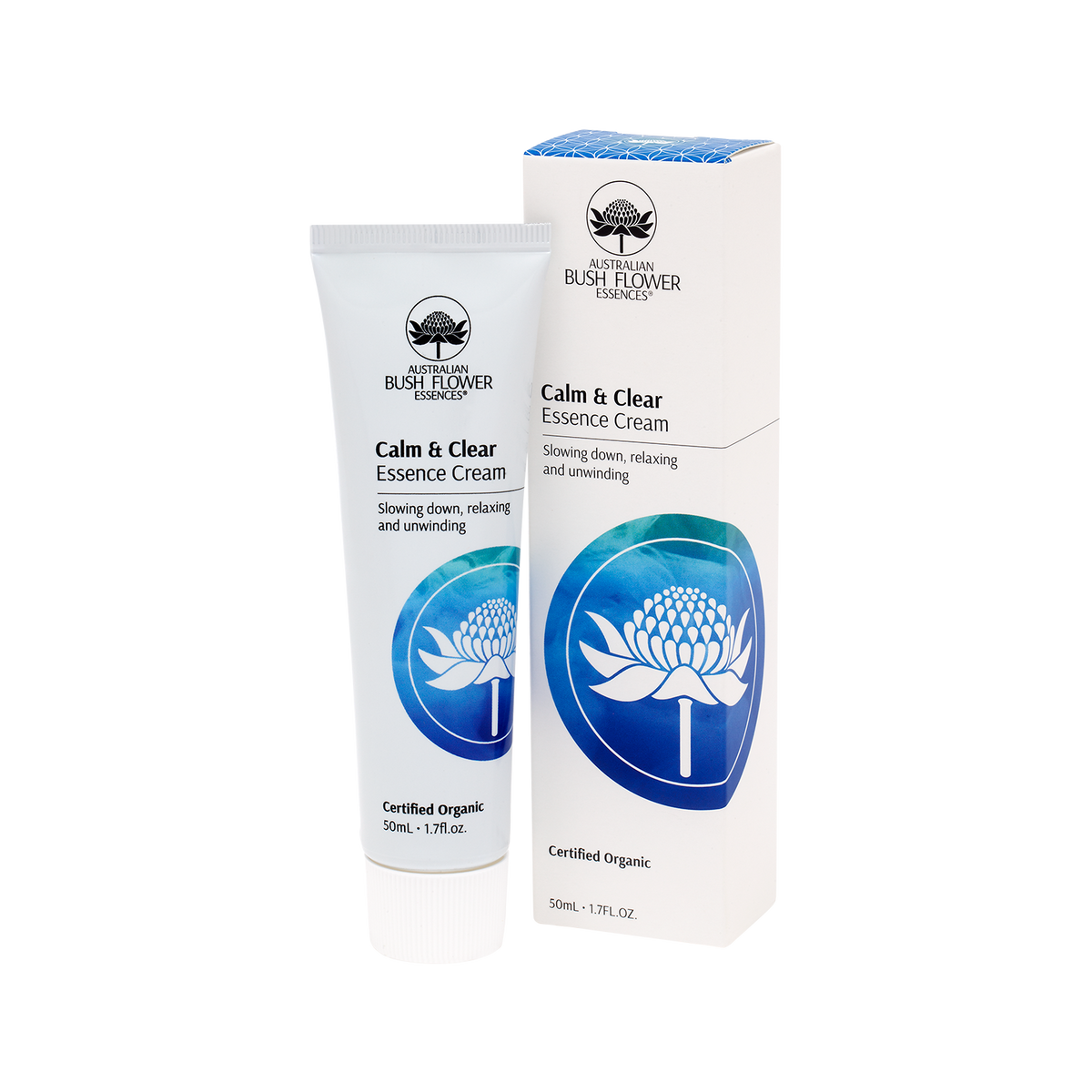 Australian Bush Flower cream tube and carton