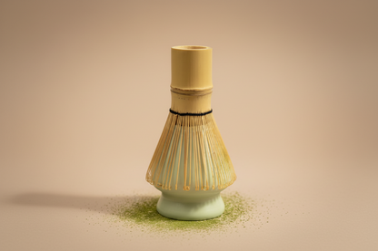 Ceramic chasen holder matcha accessory